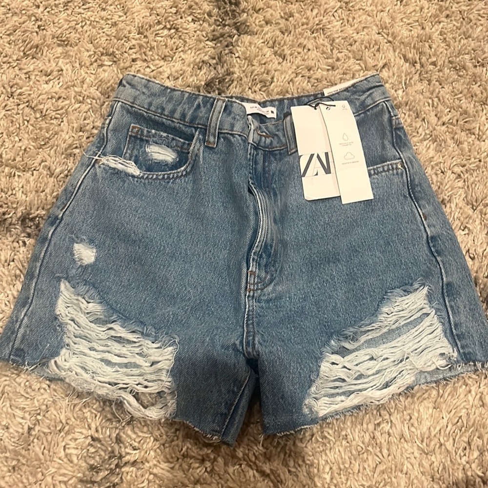 ZARA jean shorts